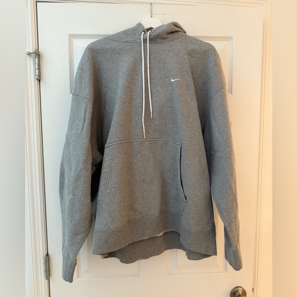 Nike Heather Gray Pullover Hoodie